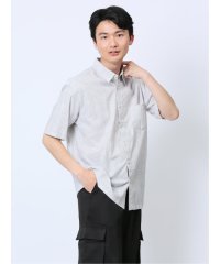 m.f.editorial/エンボスフラワープリント レギュラーカラー半袖シャツ/506126141