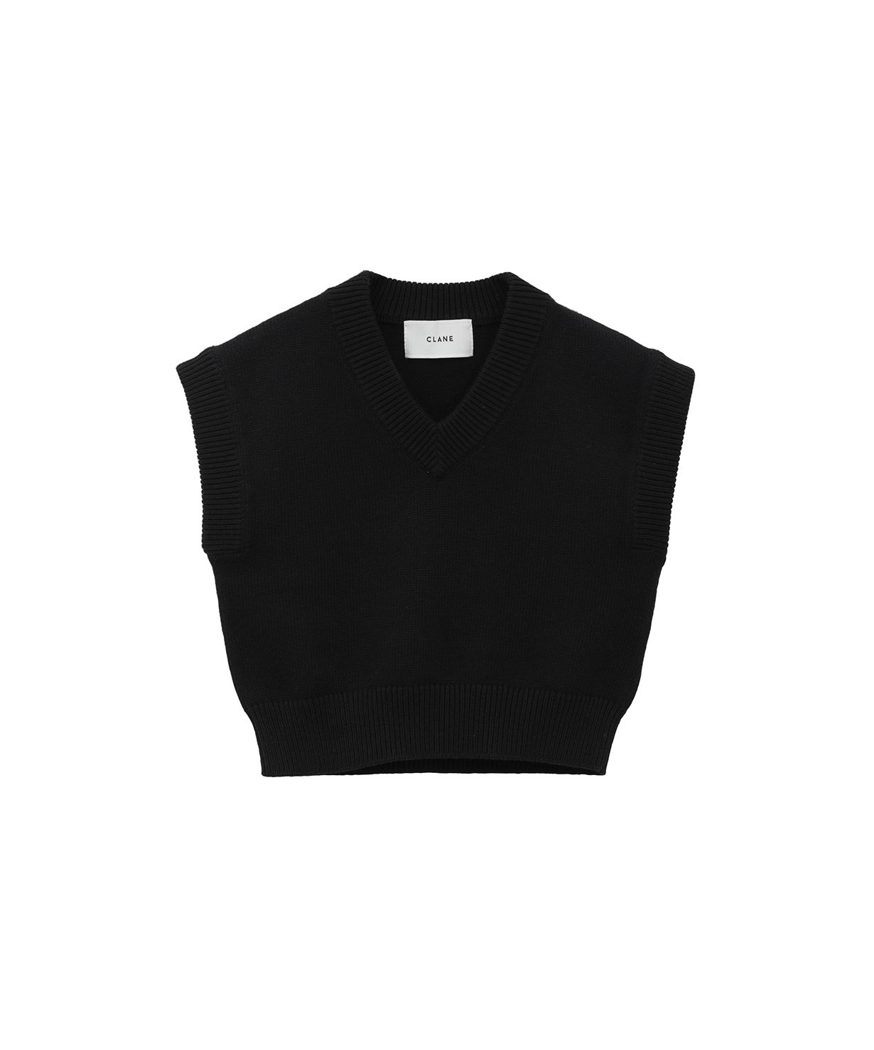 セール】CROPPED V NECK KNIT TOPS(506128072) | クラネ(CLANE) - d fashion