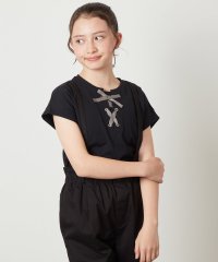 a.v.v(KID'S)/[140－150]フロントレースUPTシャツ/506131133