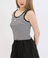 1111clothing/ワンフォークロージング 1111clothing ◆STARTER リブテレコ ショートタンクトップ◆ ショート丈 タンクトップ レディース チビTシャツ レデ/506132870