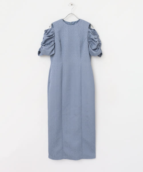 【URBAN RESERCH】パーティドレス【KAENE】 セール】kaene ラメミックスステッチレースドレス(506847814