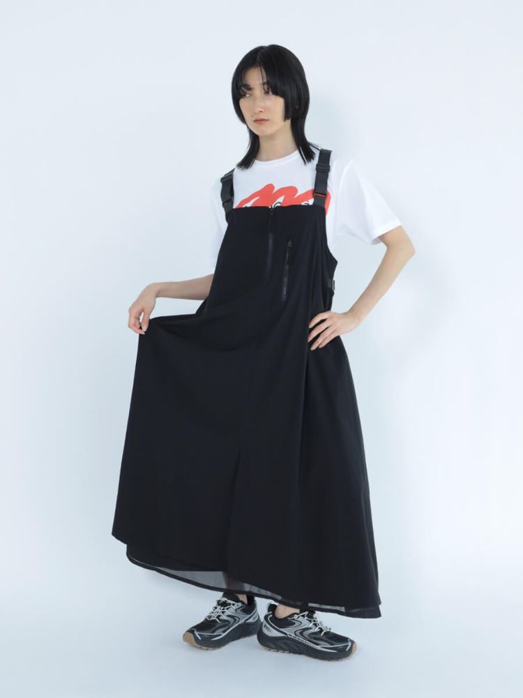 週末限定価格⭐️チュールレイヤードジャンパースカート★ラシュッド♪ヤマダヤ ラシュッド LASUD チュールレイヤードジャンパースカート