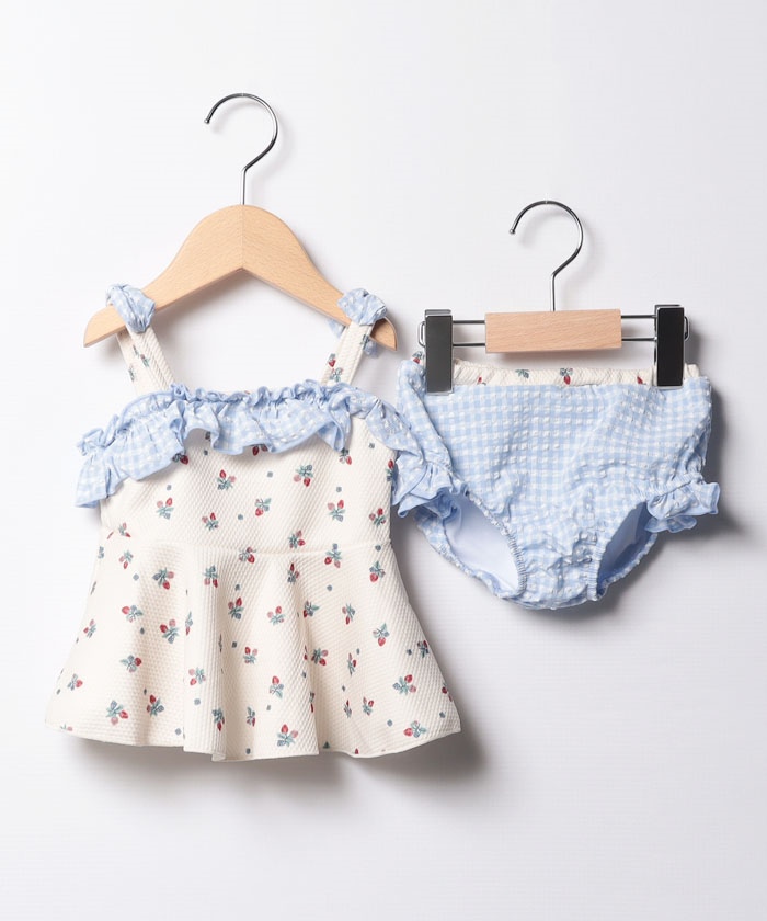 セール 20%OFF】プティマイン petit main 【SWIM】小花柄