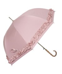 pinktrick/pinktrick ピンクトリック 日傘 完全遮光 長傘 軽量 晴雨兼用 雨傘 レディース 58cm 遮光率100% UVカット 紫外線対策 遮熱 ギャザーフリ/506157682