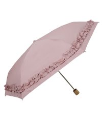 pinktrick/pinktrick ピンクトリック 日傘 折りたたみ 完全遮光 軽量 晴雨兼用 3段 雨傘 まるい レディース 55cm 遮光率100% UVカット 紫外線対策/506157694