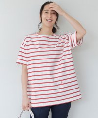 JIYU-KU（SMALL SIZE）/【カタログ掲載・洗える】ボーダーワイドBIG Tシャツ/506157827