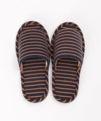 TOKYO DESINE CHANNEL/トウキョウデザインチャンネル バイヤーズセレクト TOKYO DESIGN CHANNEL BUYERS SELECT パイルボーダー外縫いスリッパ/505838534