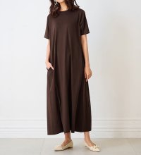 Ranan/ラナン RANAN 〈B．C〉ポケット付マキシワンピース半袖/505966645