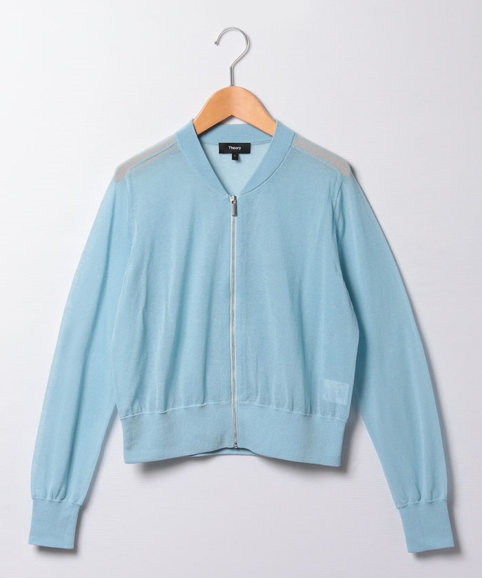 セール】ブルゾンAIRY COTTON SHEER BOMBER(505975691 セール】ブルゾンAIRY COTTON SHEER BOMBER(505975691