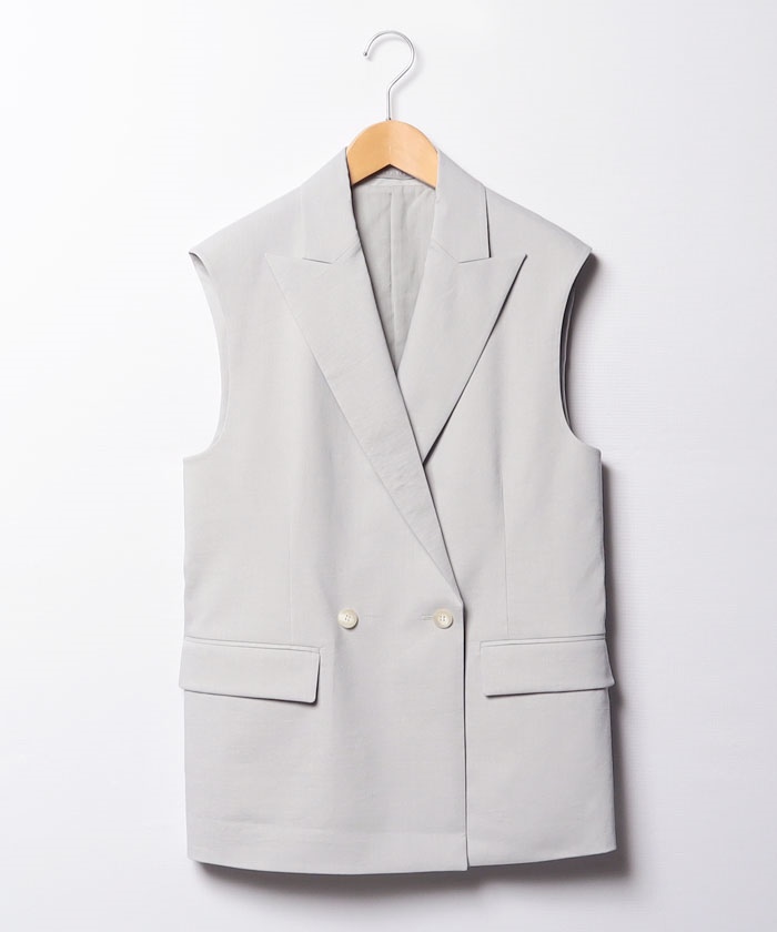 セール】ジレ CRISP LINEN AMBI(505975764) | セオリーリュクス セール】ジレ CRISP LINEN AMBI(505975764) | セオリーリュクス