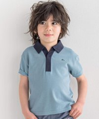 BeBe/スキッパーカラーカノコ半袖ポロシャツ(100~140cm)/506106268