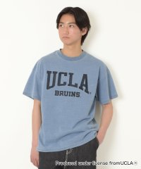 GLAZOS/【UCLA】コットン・フロントUCLAロゴ半袖Tシャツ/506162361