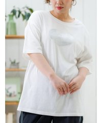 Re-J＆SUPURE/箔ハートプリントTシャツ/506164448