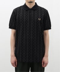 EDIFICE/FRED PERRY (フレッド ペリー) CABLE PRINT FP POLO SHIRT M7790/506165987