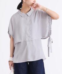 osharewalker/『レイヤード風リボンデザインシャツ』/506170027
