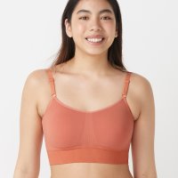 sloggie/スロギー sloggi スロギー エバーインフューズド (ビタミン加工) ナイトブラジャー アプリコットブランディ(MーL)/506170503