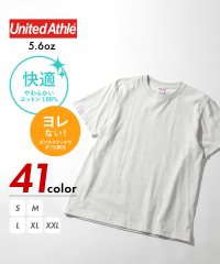 United Athle/【UNITED ATHLE / ユナイテッド アスレ】5.6oz トップス Tシャツ 半袖 無地 コットン100% ユニセックス 推し活 カラバリ 5001/504275910