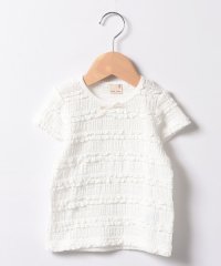 petit main/【リンク】フリルTシャツ/506158650