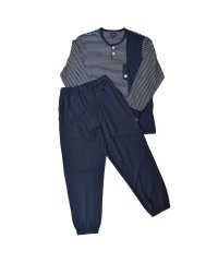 NEWYORKER HOME/ニューヨーカーホーム NEWYORKER HOME ルームウェア 部屋着 パジャマ セットアップ ナイトウェア メンズ 前開き 上着 0681－95/506170812
