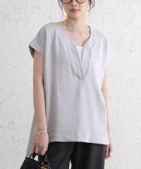 Doux Belle/Tシャツ 半袖トップス ロング/506172350