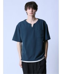 semanticdesign/KAITEKI+ キーネック半袖Tシャツ&タンクトップ アンサンブル/506176502