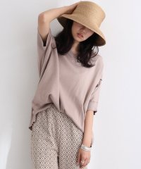 PourVous/プールヴー PourVous 袖脇オープンVネック5分袖ニット フォーマル ワンピース パーティードレス 20代 30代 40代/506178556