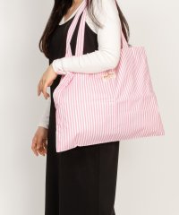 SVEC/シュベック SVEC ビッグサイズストライプトートバッグ/506179650