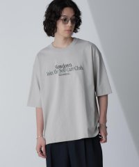 nano・universe/「MOFFISIE」オリジナルプリント刺繍 Tシャツ 半袖/506077398
