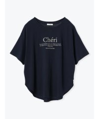 Re-J＆SUPURE/【接触冷感】Cheriロゴ刺繍Tシャツ/506184422