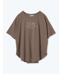 Re-J＆SUPURE/【接触冷感】Cheriロゴ刺繍Tシャツ/506184422