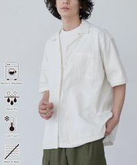 coen/COOL&DRYエンボスオープンカラーシャツ（WEB限定カラー）/506094800