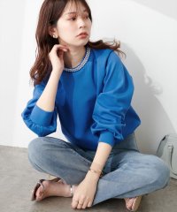NICE CLAUP OUTLET/【every very niceclaup】衿刺繍ダンボールTOPS/506126456