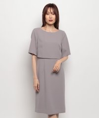 LAPINE BLANCHE/ラピーヌ ブランシュ LAPINE BLANCHE 2WAYストレッチ ボレロ風ワンピース/506162397