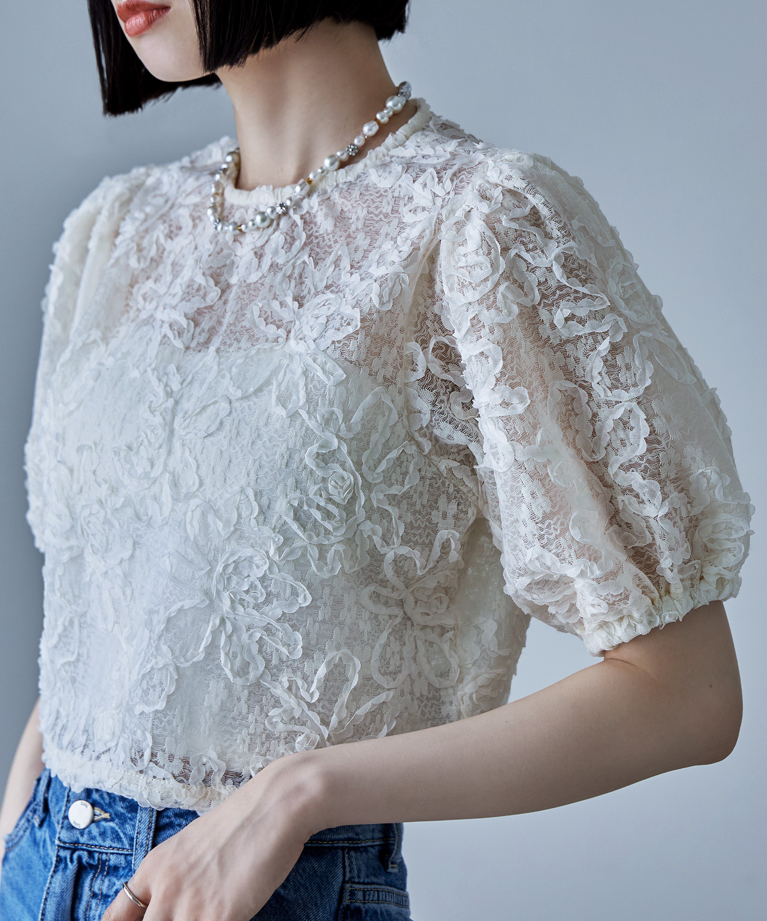 Lace Blouse（シャツ／ブラウス）｜L'Appartement（アパルトモン