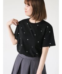 Lugnoncure/【接触冷感】ハート刺繍Tシャツ/506194753