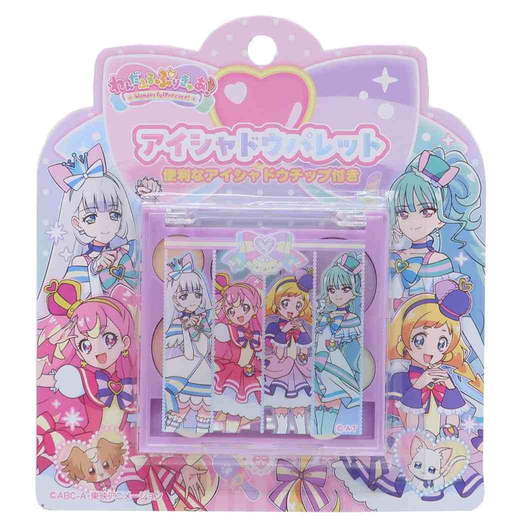 シネマコレクション cinemacollection わんだふるぷりきゅあ！ キッズコスメ 6色アイシャドウパレット パープル プリキュア 粧美堂  子ども 子供(506196366) | シネマコレクション(cinemacollection) - d fashion