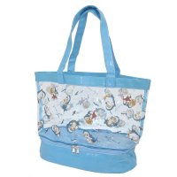 cinemacollection/シネマコレクション cinemacollection モフサンド プールバッグ ファスナー付サマーバッグ mofusand 粧美堂 海水浴 プール キャラクター/506196765