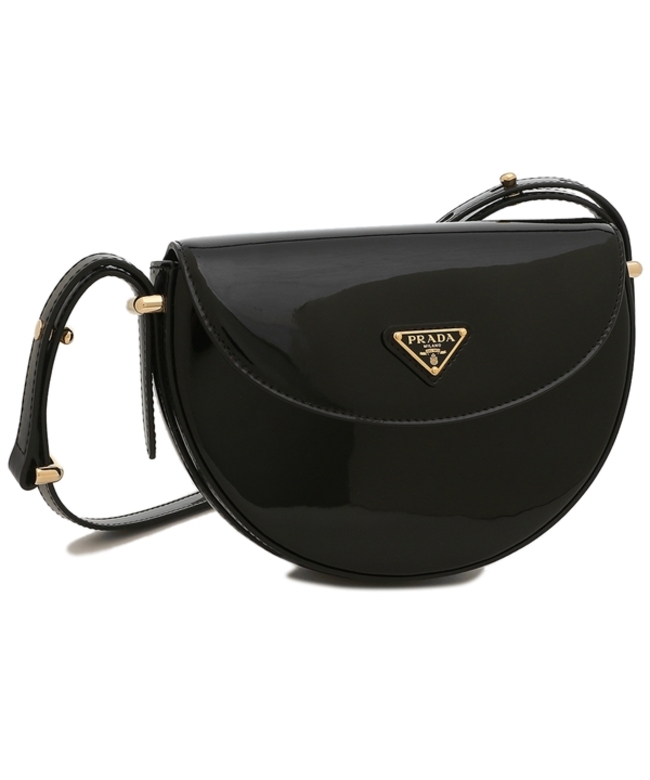 PRADA】プラダ 色がきれいな Monochrome Leather Mini Bag