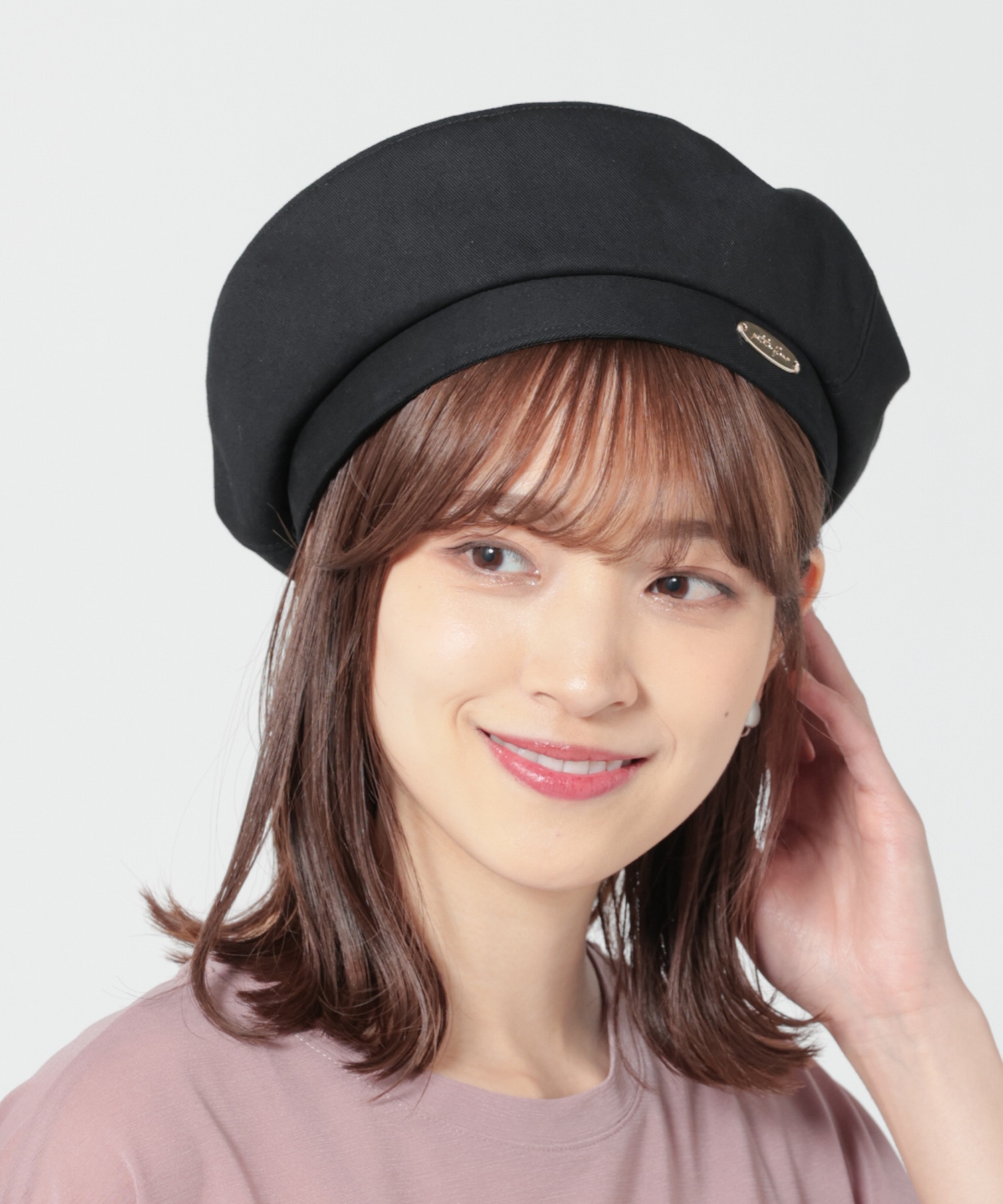 ディズニーストア ベレー帽 レディ 未使用】レディ ベレー帽 ブラウン 57cm ディズニーストア