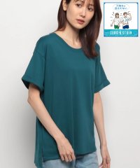 JEANS MATE/ジーンズメイト JEANS MATE 【ZEROSTAIN】ロールカフサイドスリットT/506157100