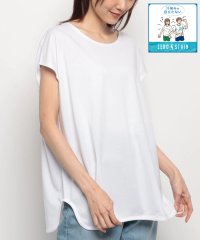 JEANS MATE/ジーンズメイト JEANS MATE 【ZEROSTAIN】フレンチスリーブT/506157101