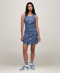 TOMMY JEANS/トミージーンズ TOMMY JEANS ノースリーブベルテッドジップデニムワンピース/506165173
