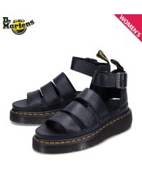 DR.MARTENS/ドクターマーチン Dr.Martens サンダル ストラップサンダル クラリッサ 2 クアッド レディース 厚底 CLARISSA 2 QUAD ブラック 24/506198314
