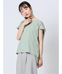 m.f.editorial/エムエフエディトリアル m.f.editorial 接触冷感 ドッキングプルオーバー 半袖 レディース シャツ カットソー トップス ブラウス カジュアル イン/506200999
