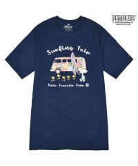  PEANUTS/ピーナッツ PEANUTS スヌーピー Tシャツ 半袖 フォルクスワーゲン トップス 大人 ペアルック 車 SNOOPY PEANUTS Volkswagen /506201216