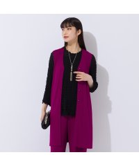 Liliane Burty/ジョイクール強撚スムース　ベスト［セットアップ可］/506202460
