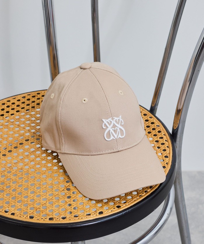 追加】ロゴマーク刺繍キャップ(506202744) | ビス(VIS) - d fashion