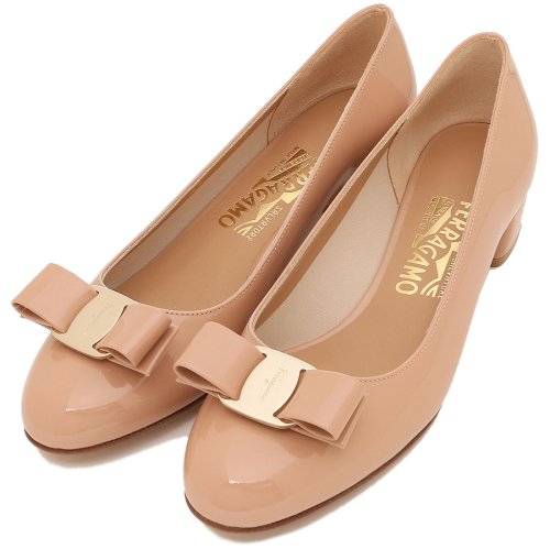 サルバトーレフェラガモ Salvatore Ferragamo パンプス ヴァラ 