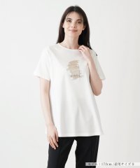 Leilian/フレア半袖Tシャツ/506077607