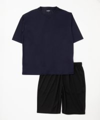 MAC HOUSE/マックハウス Mac－House SARARI サラリ NAVY ドライメッシュ上下セット 342100MH/506201960